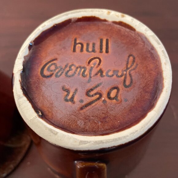 Vintage Hull Set of 2 Bowls & 2 Mugs - Picture 11 of 12